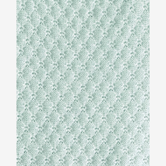 Vestido bebê em tricot texturizado com calcinha - Verde | Carter's
