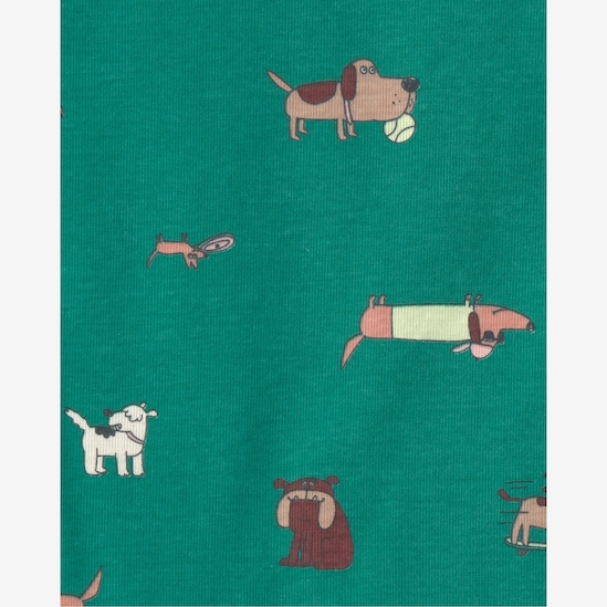 Pijama curto infantil 4 peças estampado - Multicor | Carter's