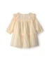 Vestido Carter's evasê com calcinha bebê menina texturizado - Amarelo Claro