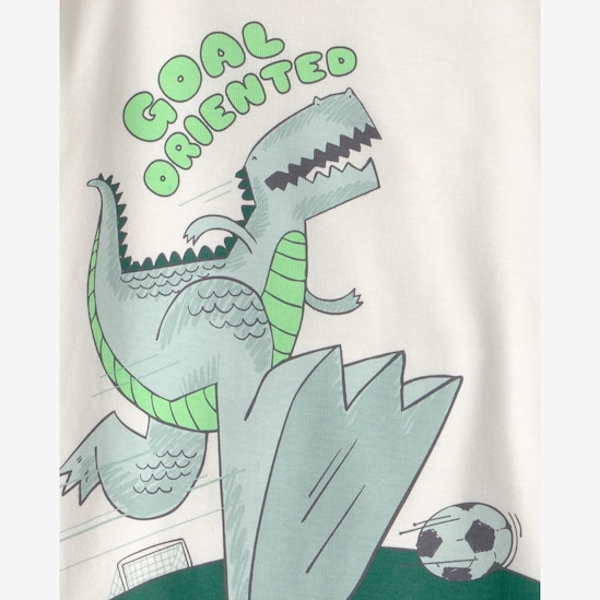 Pijama curto infantil 4 peças dinossauros - Multicor | Carter's