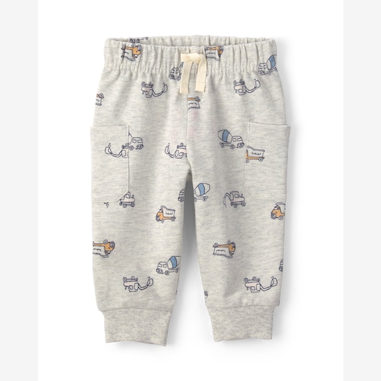 Conjunto longo bebê 2 peças estampado - Multicor | Carter's