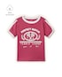 Camiseta Carter's infantil menina em algodão estampada
