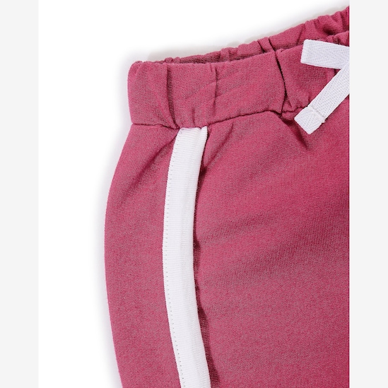 Short Carter's com elástico infantil menina em algodão - Rosa Escuro
