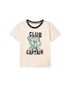 Camiseta Carter's infantil menino em algodão planeta - Bege