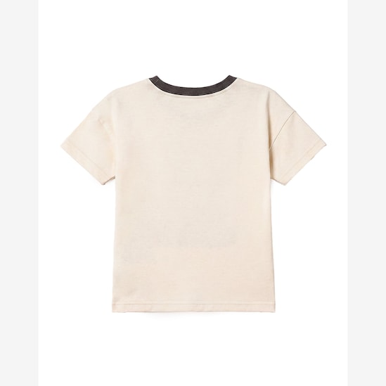 Camiseta Carter's infantil menino em algodão planeta - Bege