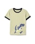 Camiseta Carter's infantil menino em algodão dinossauro - Verde Claro