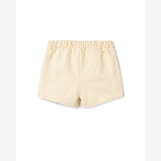 Short Carter's infantil menina em algodão - Amarelo Claro