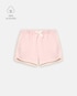 Short Carter's infantil menina em algodão com pompons - Rosa Claro