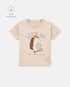 Camiseta Carter's infantil menino em algodão porco-espinho - Bege
