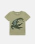 Camiseta Carter's infantil menino jacaré - Verde Musgo