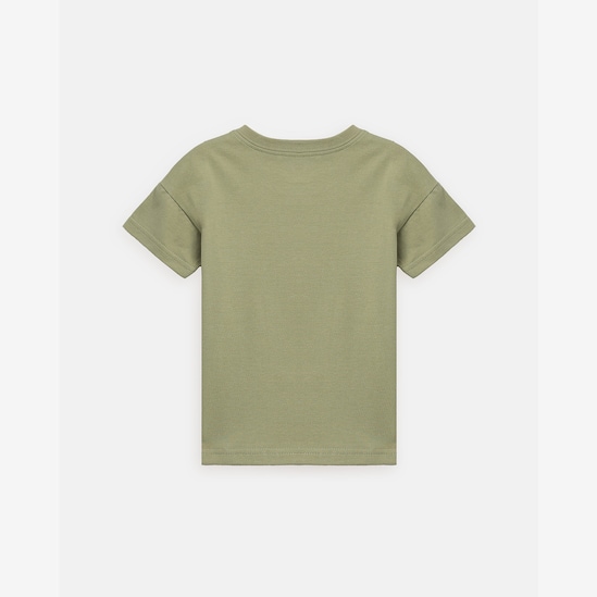 Camiseta Carter's infantil menino jacaré - Verde Musgo