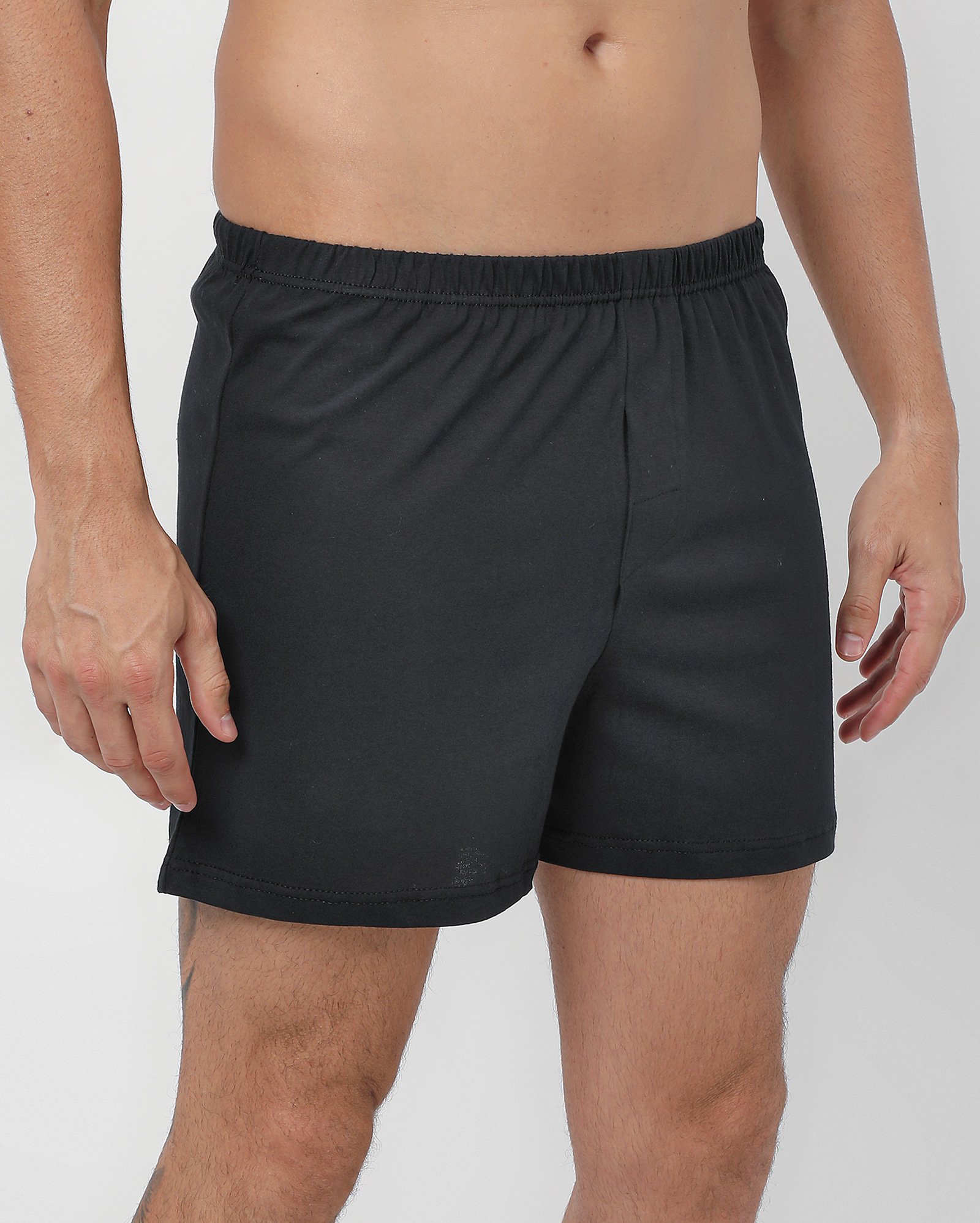 Cueca samba canção em malha - preta