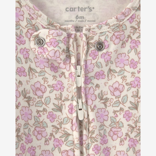 Conjunto longo bebê 4 peças atoalhado - Multicor | Carter's