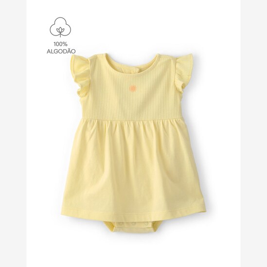 Conjunto bebê 4 peças em algodão estampado e bordado - Multicor | Carter's