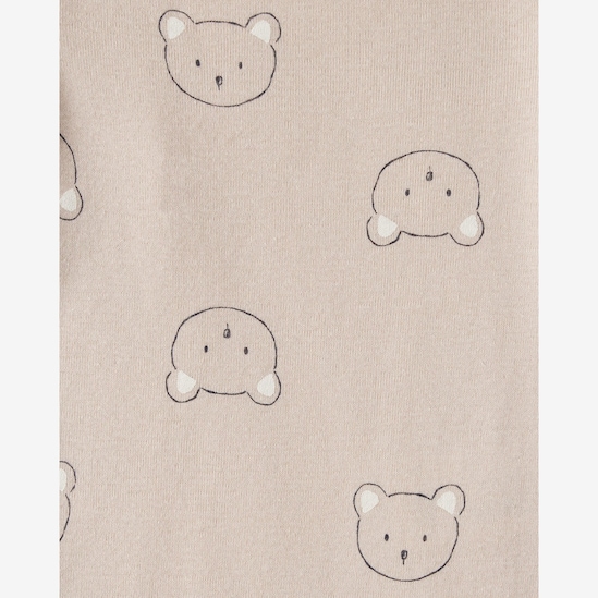 Kit body bebê 9 peças manga curta e manga longa urso - Multicor | Carter's