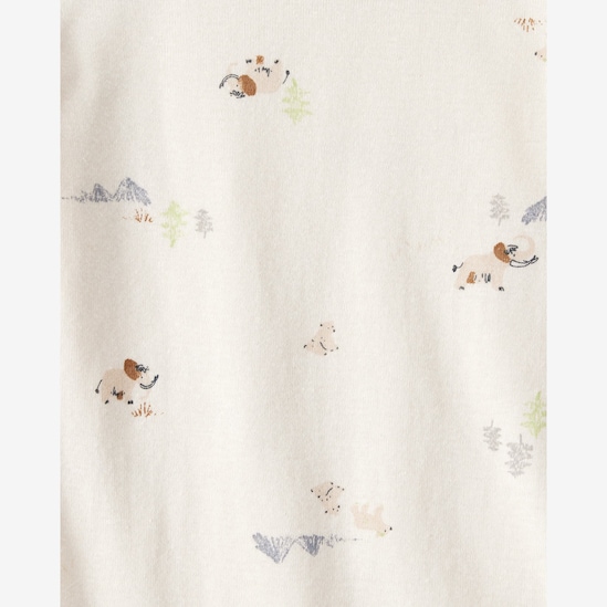 Kit body bebê 9 peças manga curta e manga longa urso - Multicor | Carter's