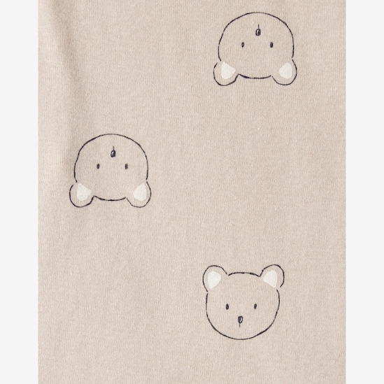 Kit body bebê 9 peças manga curta e manga longa urso - Multicor | Carter's