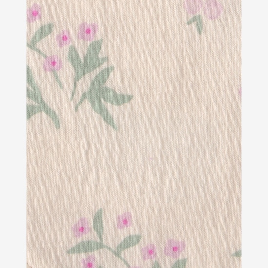 Enxoval bebê 3 peças floral + caixa de presente P - Multicor | Carter's