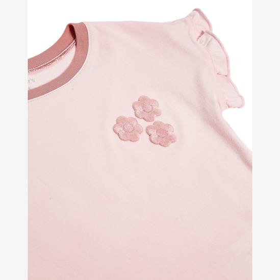 Conjunto curto infantil 2 peças floral - Multicor | Carter's