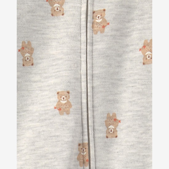 Enxoval Carter's bebê menino urso + caixa de presente P 3 peças - Multicor