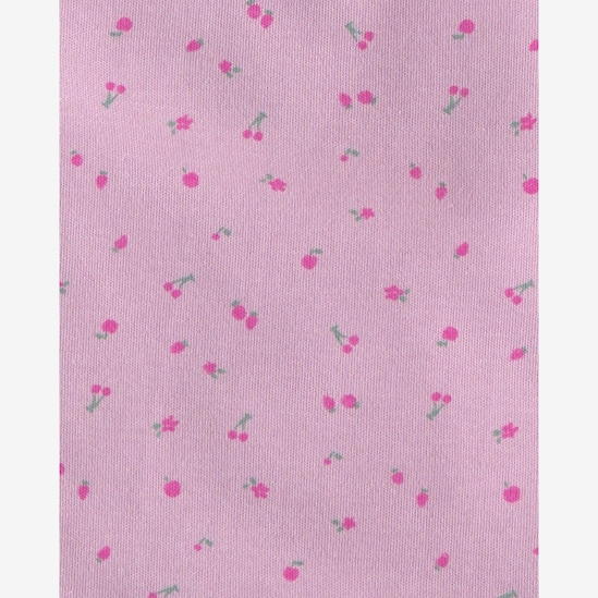 Enxoval Carter's bebê menina em algodão canelado floral 10 peças - Multicor