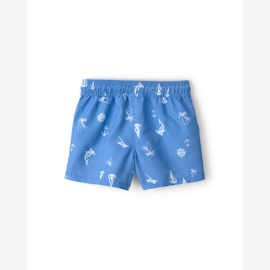 Conjunto Carter's com óculos bebê menino coqueiro 3 peças - Multicor
