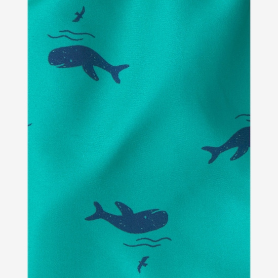 Conjunto Carter's com óculos bebê menino baleia 3 peças - Multicor