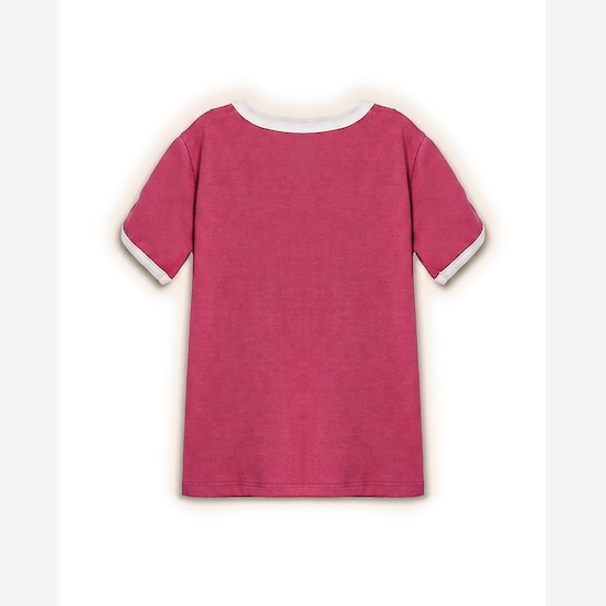Conjunto Carter's infantil menina em algodão tênis 2 peças - Rosa Escuro