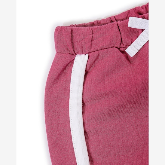 Conjunto Carter's infantil menina em algodão tênis 2 peças - Rosa Escuro