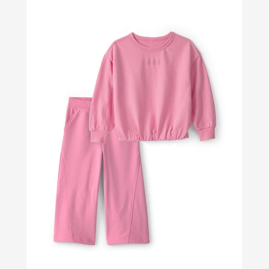 Conjunto Carter’s infantil menina morango 2 peças - Rosa