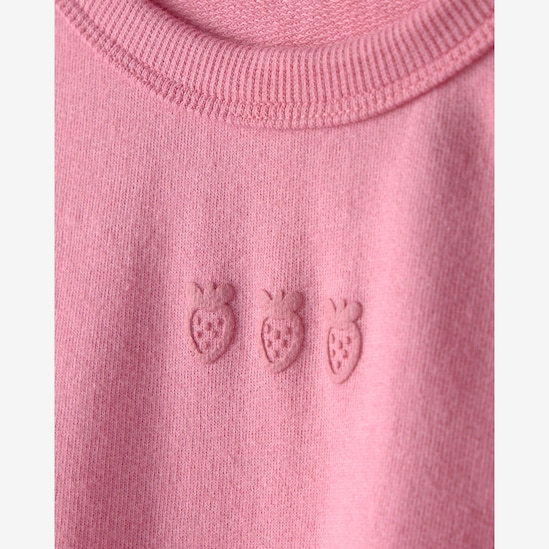 Conjunto Carter’s infantil menina morango 2 peças - Rosa