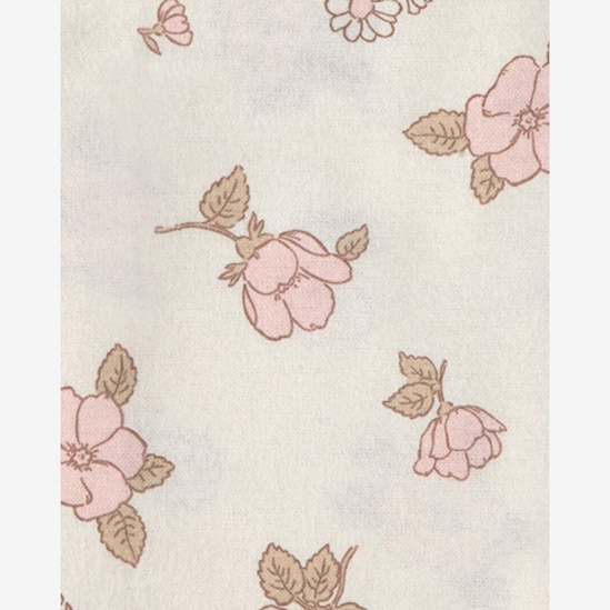 Enxoval Carter's bebê menina floral + caixa de presente P 12 peças - Multicor