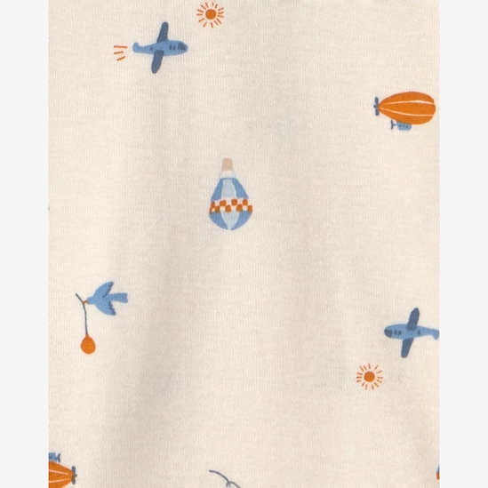 Enxoval Carter's bebê menino 8 peças estampado - Multicor