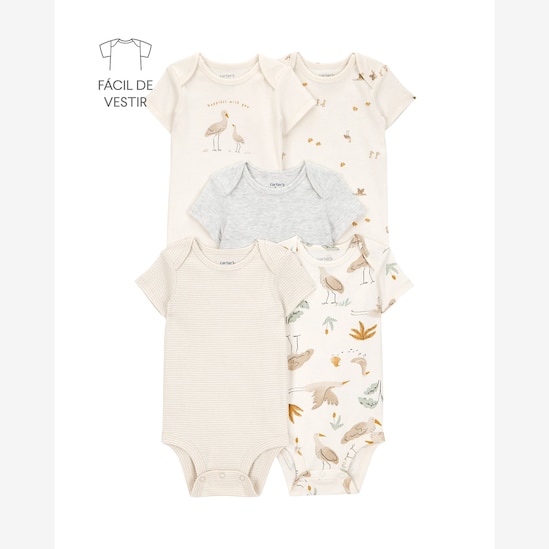 Enxoval Carter's bebê menino 10 peças estampado - Multicor