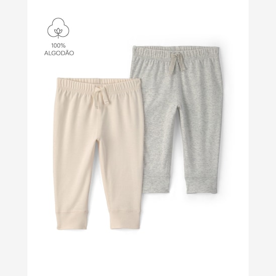 Conjunto Carter's bebê menino em algodão 7 peças - Multicor
