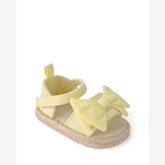 Conjunto Carter's com sandália e faixa de cabelo bebê menina + caixa de presente M 4 peças
