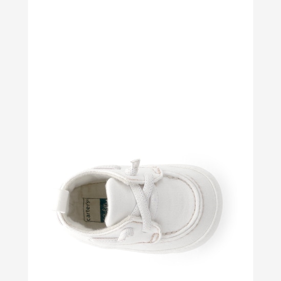 Kit Carter's jardineira com camiseta e mocassim bebê menino listrada + caixa de presente M 3 peças