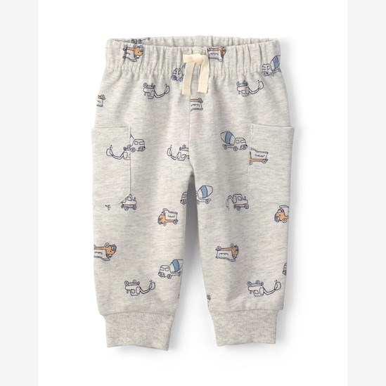 Conjunto Carter's com sapato bebê menino estampado + caixa de presente M 4 peças