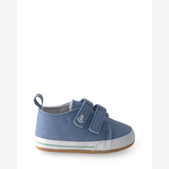 Conjunto Carter's com sapato bebê menino estampado + caixa de presente M 4 peças