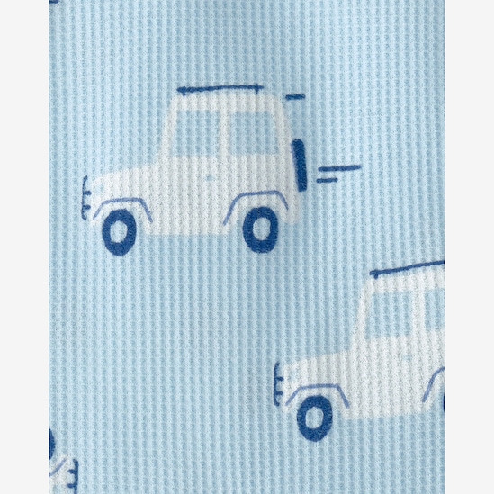 Conjunto Carter's com sapato bebê menino estampado + caixa de presente M 4 peças