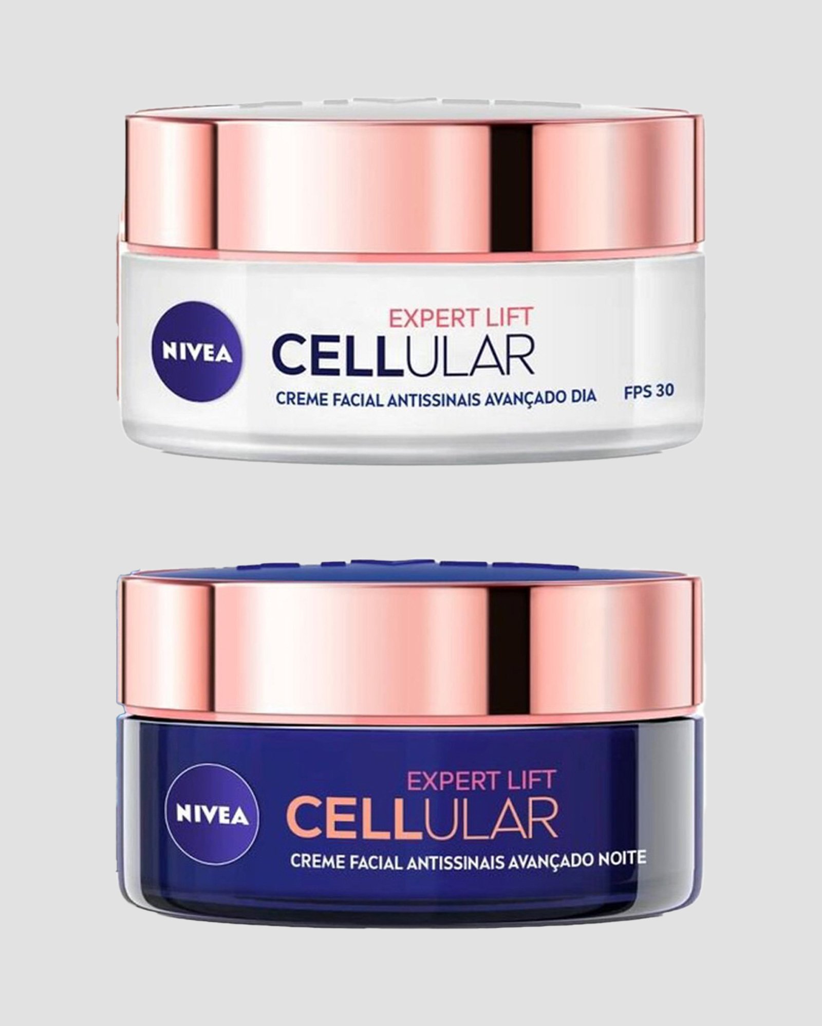 Kit creme facial noite 48g + antissinais dia FPS 30 50g | Nivea