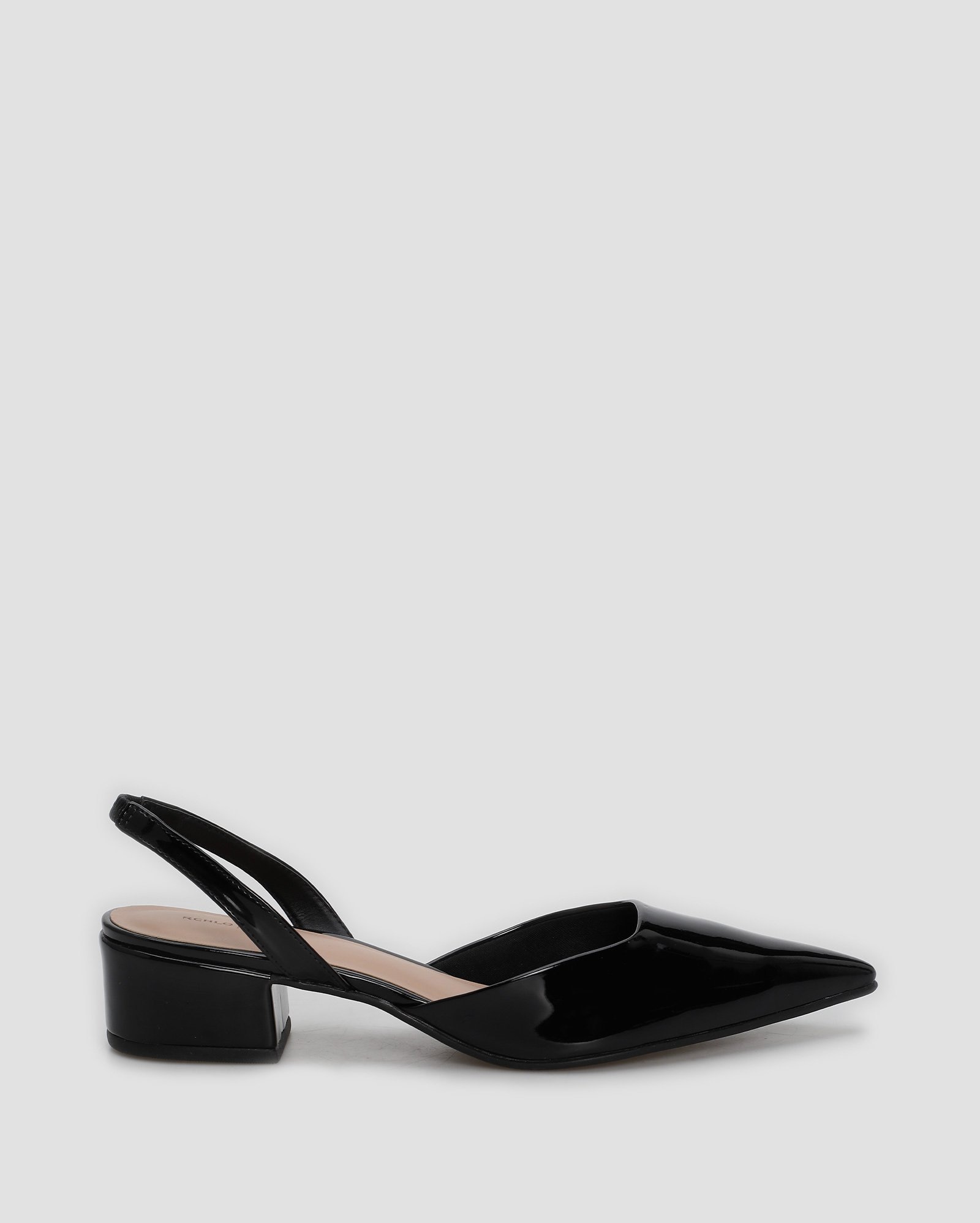 Kit bolsa feminina cross croco + sapato scarpin slingback preto | Riachuelo