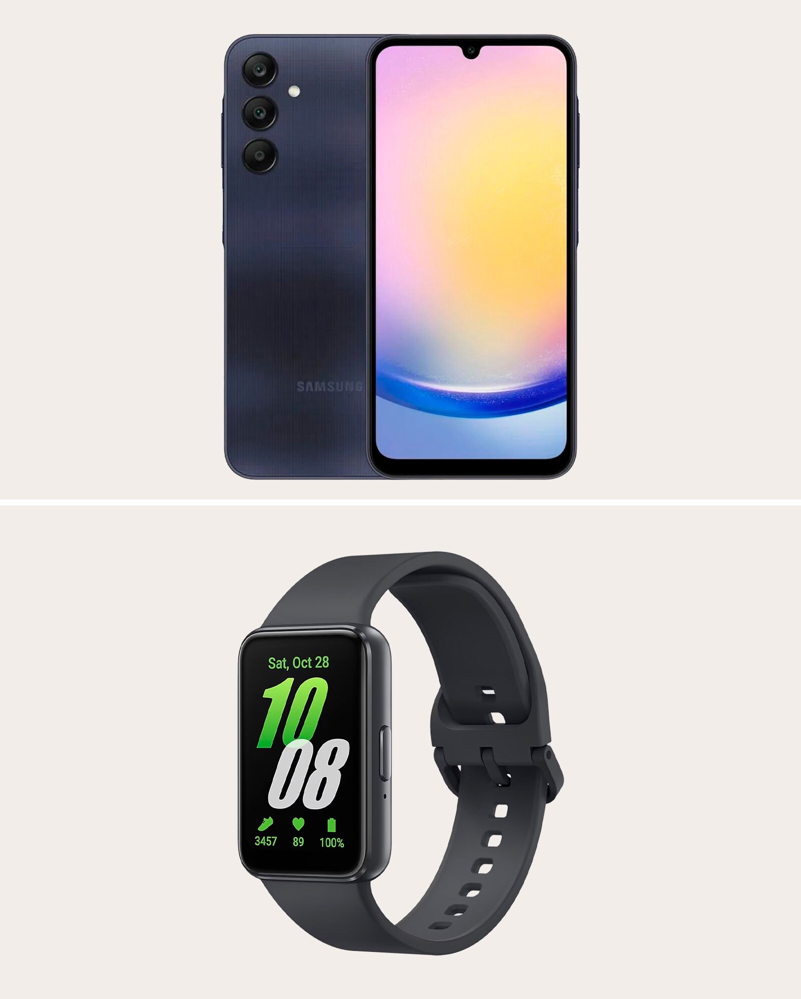 Riachuelo | Kit smartphone Galaxy A25 5G 256GB azul escuro +