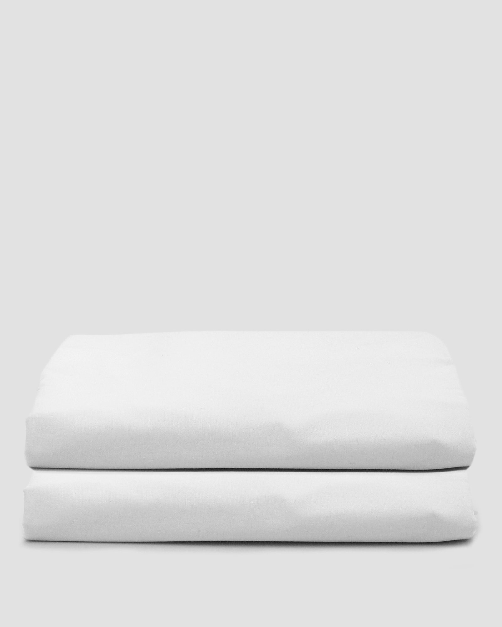 Kit lençol de cima casal + lençol com elástico 160 fios branco | Casa Riachuelo