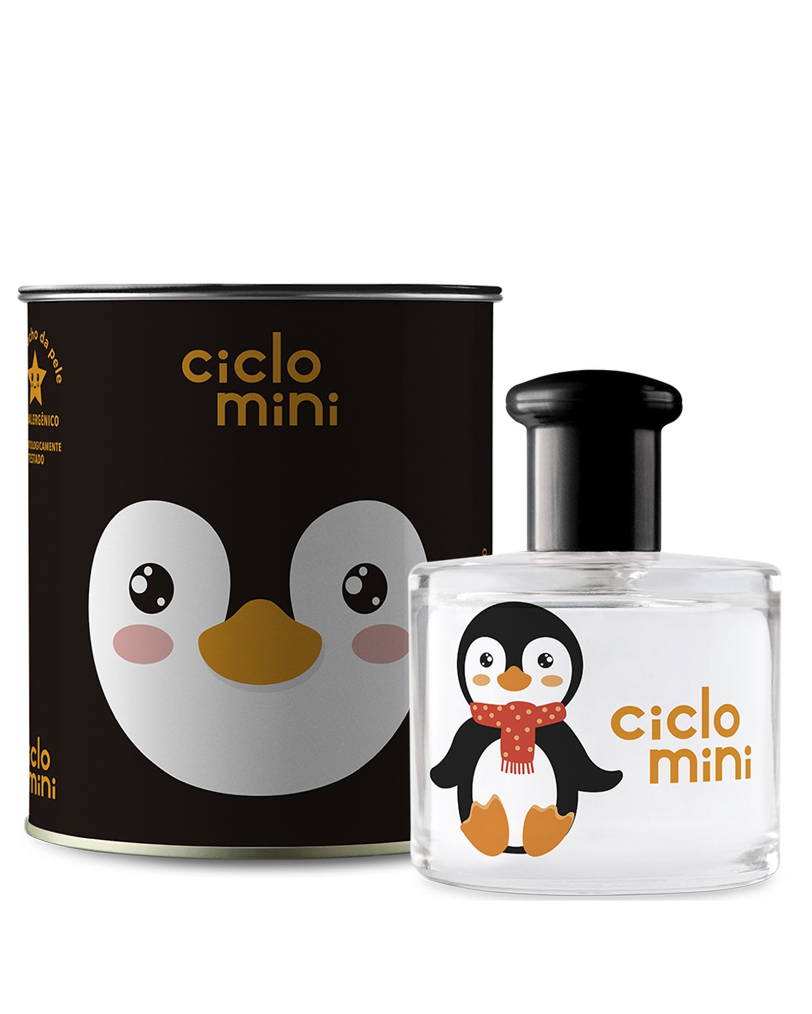 Kit água de colônia bebê Pingucho 100ml + água de colônia Raposete 100ml | Ciclo