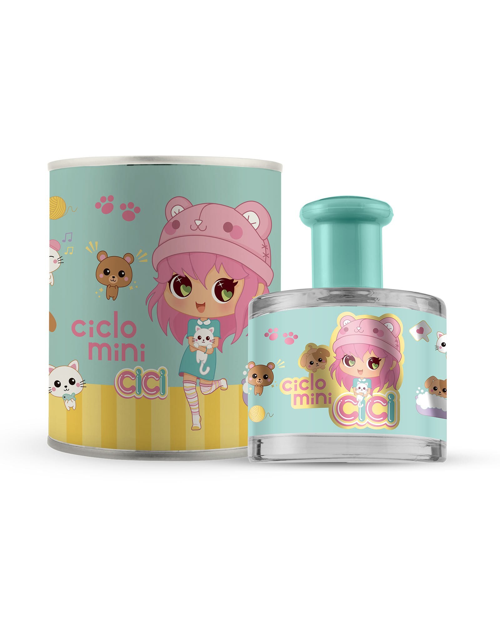 Kit deo colônia infantil Zoe 100ml + deo colônia Bela 100ml | Ciclo