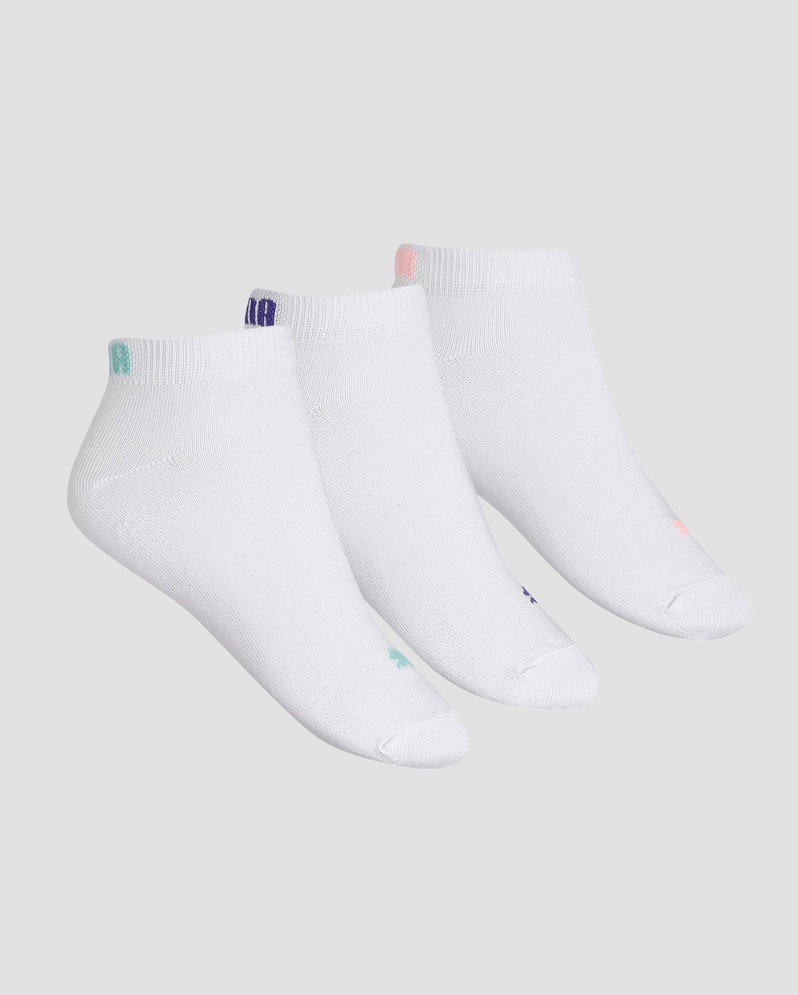Kit meia feminina 6 pares sapatilha multicor | Puma