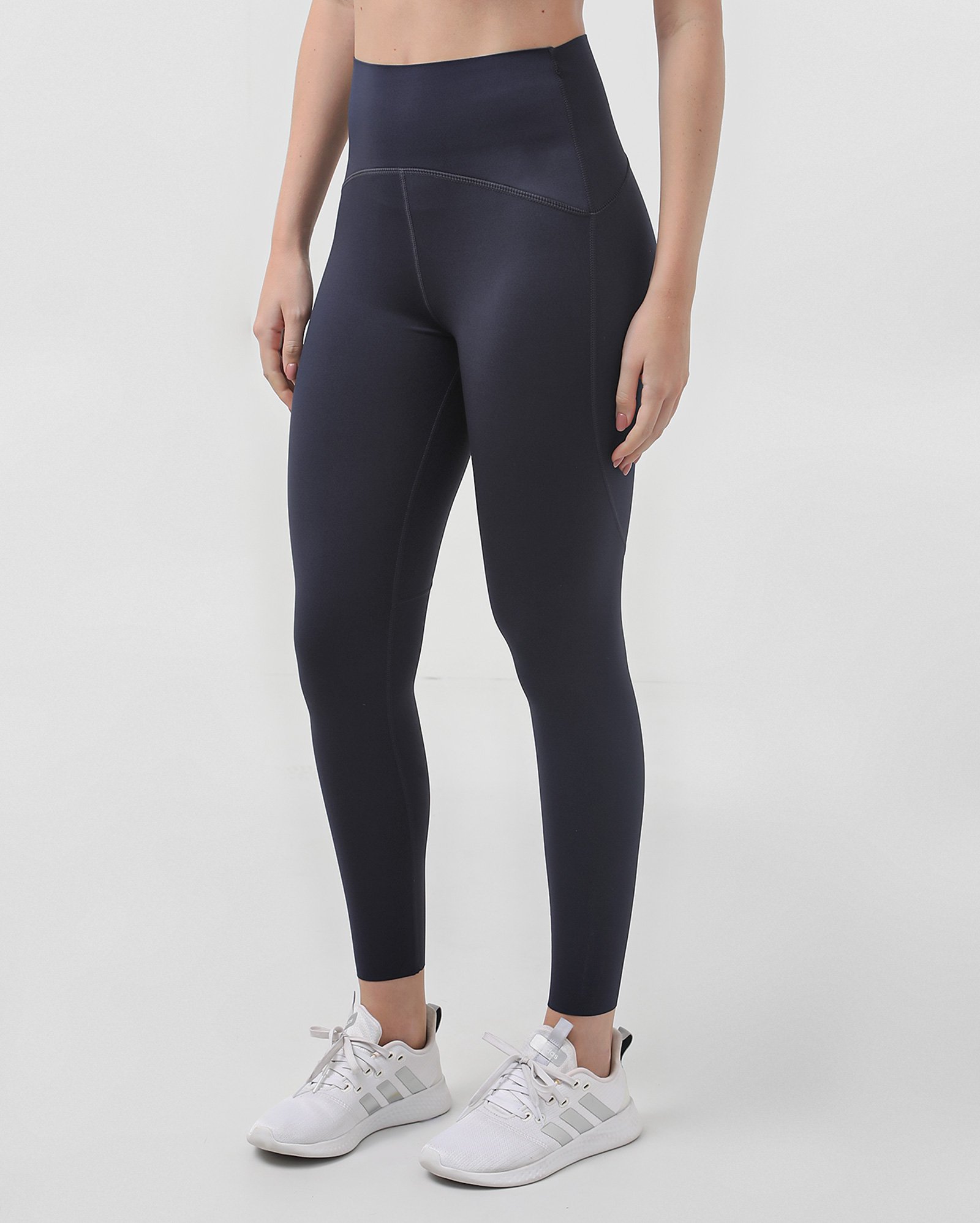 Kit conjunto feminino de treino poliamida superfit média sustentação azul | BodyWork by Riachuelo 