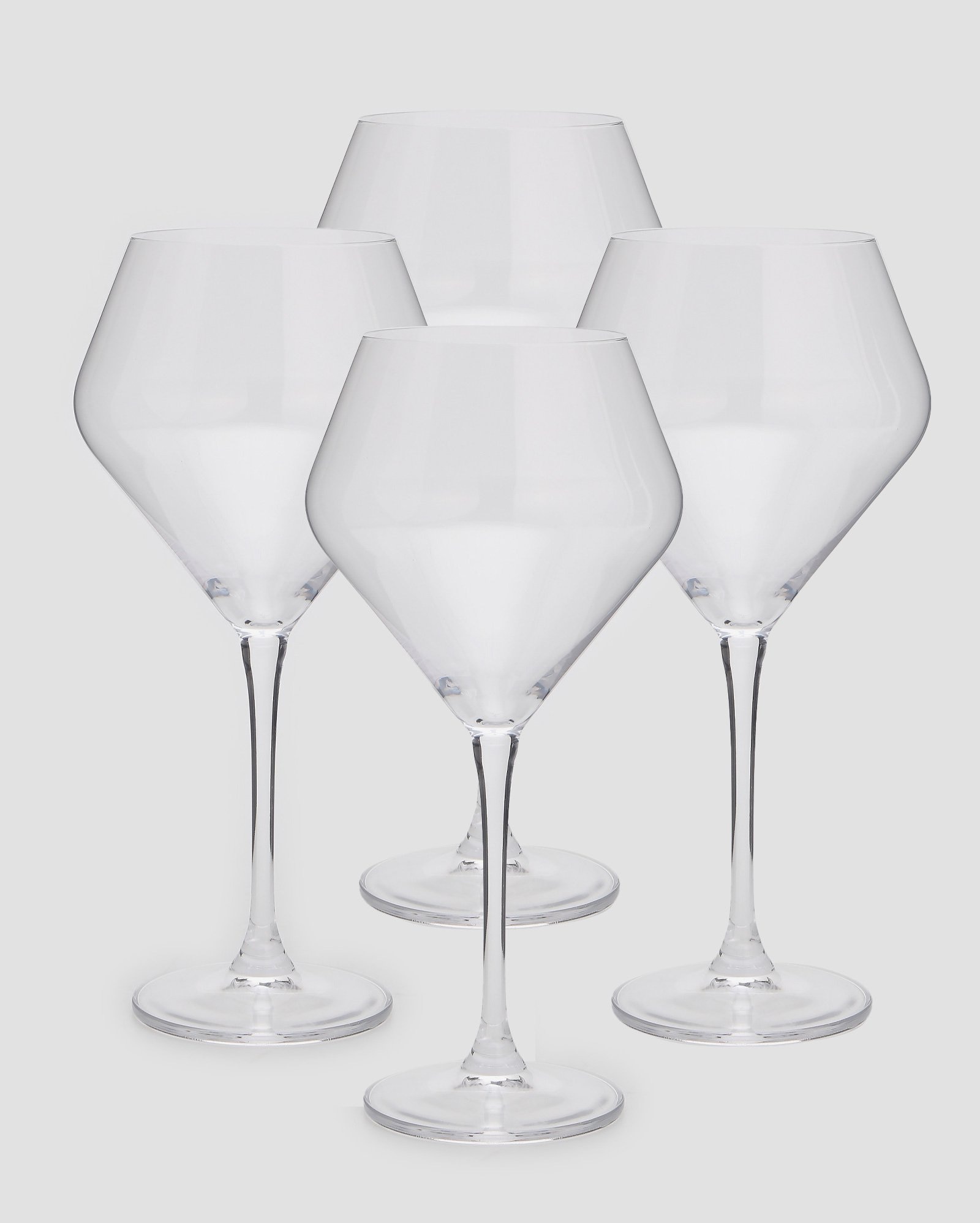 Conjunto taça de gin 4 peças cristal Loxia 610ml cada | Bohemia