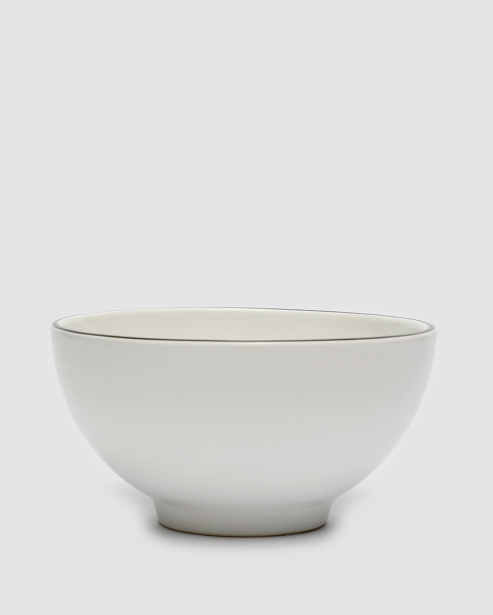 Conjunto bowl 4 peças de cerâmica Diana 14cm 450ml cada branco | Casa Riachuelo